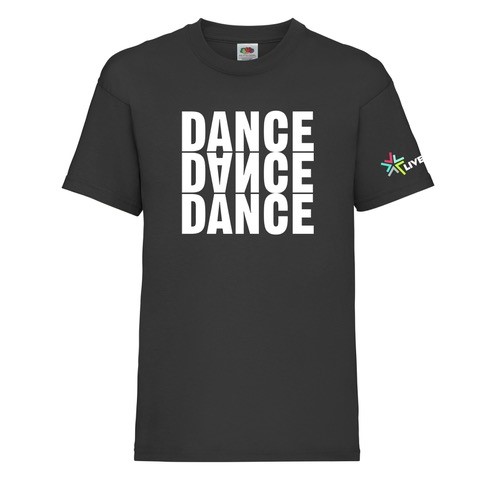Dance Dance Dance T-Shirt – Livewire Theatre Co – Ayrshire