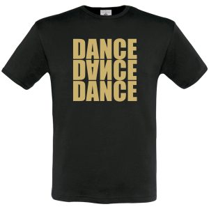 Dance Dance Dance T-Shirt (Gold)